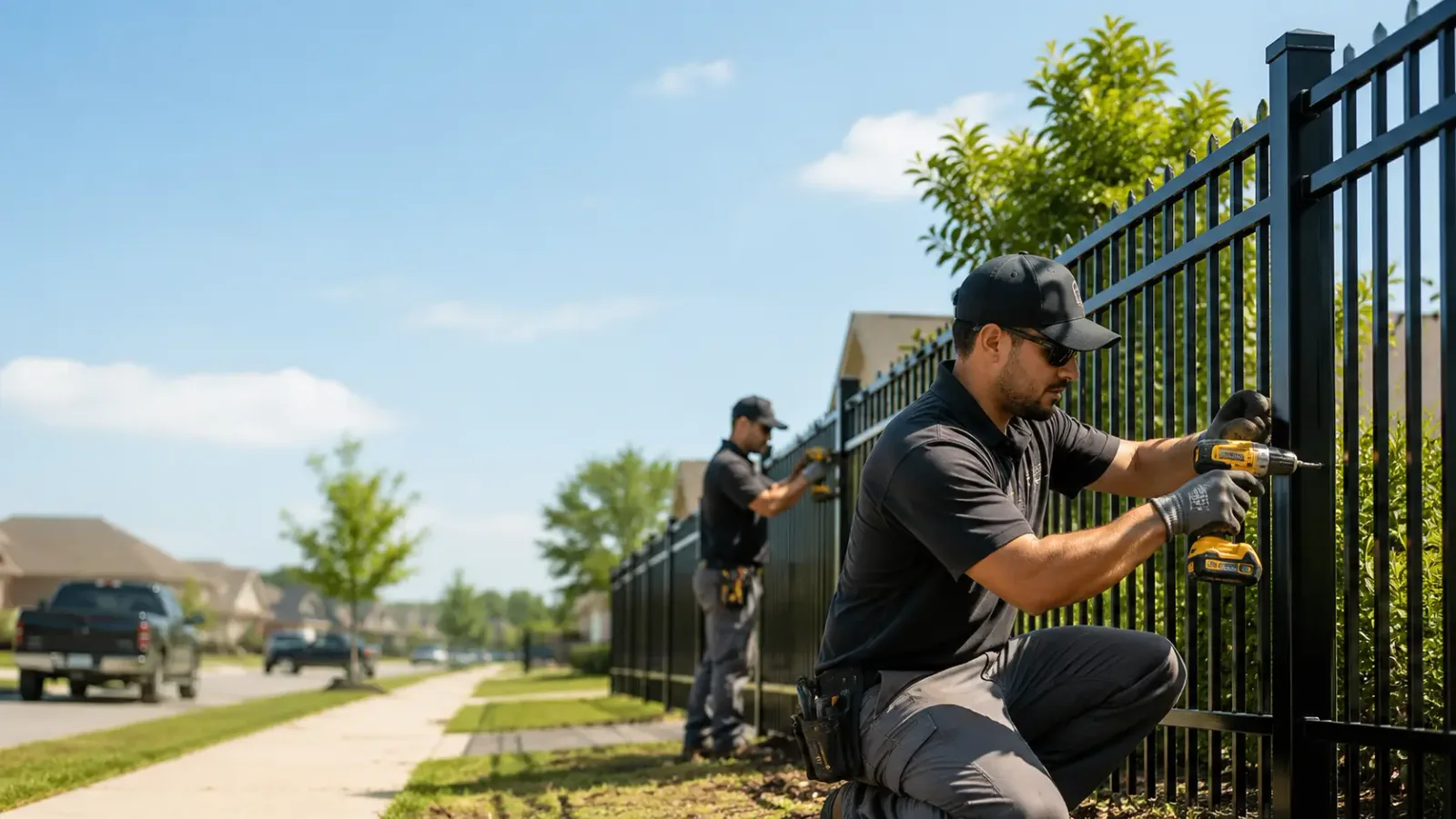 Metal Fence Installation in Ward, AR